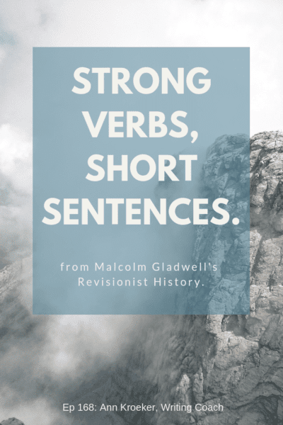 Strong Verbs Short Sentences