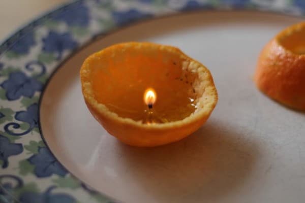 clementine candle 6