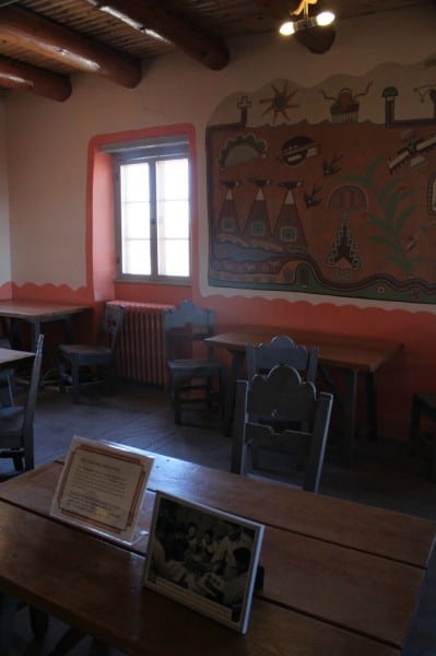 dining room painted desert inn