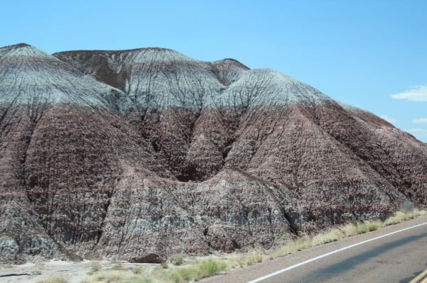 mound up close