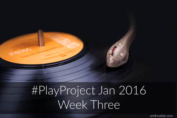 Jan 2016 Play Project update - Week Three 