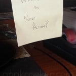 What's the Next Action - Writing Productivity Tip